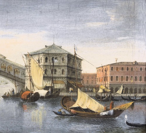 XVIIIe siècle - Venise, deux vues de la Ville - Italie fin 18e siècle